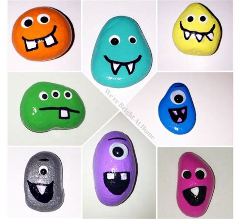 8 Ultimate Painted Rock Monsters For Kids To Make That Will Blow Your