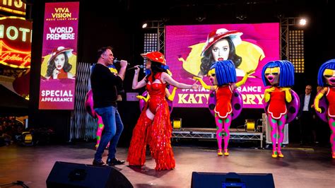 Event Photos Fremont Street Experience Unveiling Katy Perry Viva