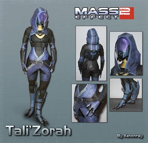 Tali Papercraft Image Mass Effect Fan Group Mod Db