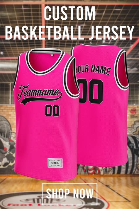 Custom Deep Pink Basketball Jersey Basketball Jersey Outfit Pink