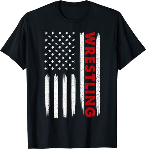 Cool Wrestling Usa Design For Men Women Wrestling Coach T Shirt Men
