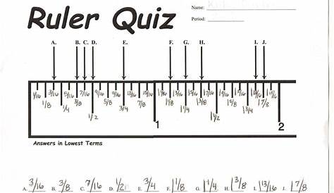 Worksheet Accurately Reading A Tape Measure Tape With — db-excel.com