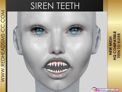 Siren Mermaid By Thiago Mitchell At Redheadsims Sims 4 Updates