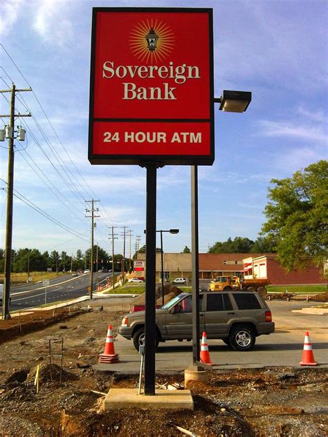 Sovereign bank was classified as a commercial bank, state charter and fed nonmember, supervised by the fdic. Freestanding - Kenney Signs