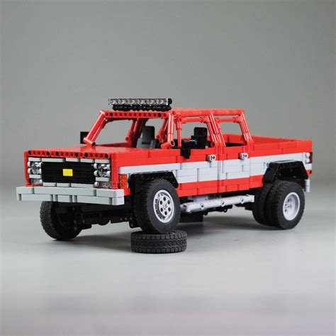 Lego Moc Chevy Squarebody Dually Pickup By Stinkwellexhaustcreations