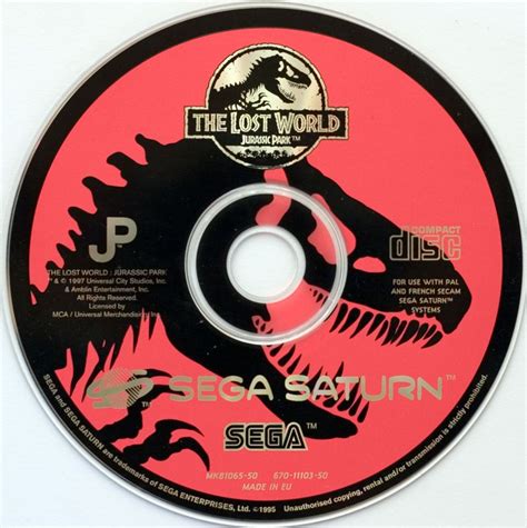The Lost World Jurassic Park Cover Or Packaging Material Mobygames