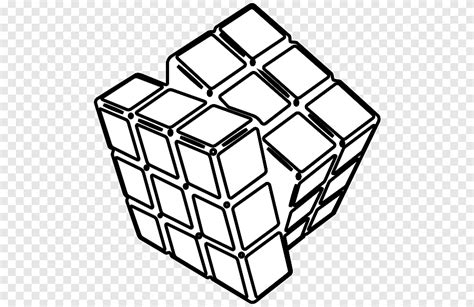 Dibujo De Cubo De Rubik Para Colorear Dibujos Para Colorear Imprimir