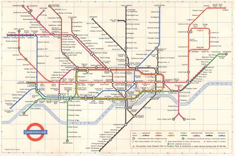 The Northern Line Tube Map