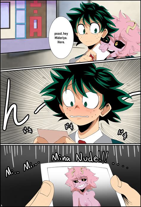 Mina X Deku Hentai Manga Porn Manga Doujinshi GOLDENCOMICS