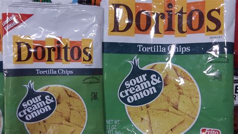 Maybe you would like to learn more about one of these? Doritos Sour Cream & Onion Snack Review - YouTube