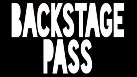 Backstage Pass A Film And Theatre Crowdfunding Project In London By