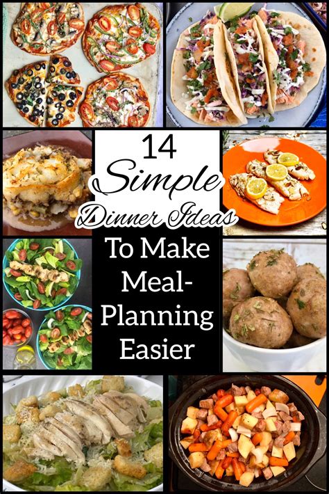 60+ super cheap and easy dinner recipes for every night this week. 14 Simple Dinner Ideas To Make Meal Planning Easy ...