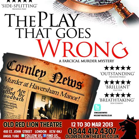 Theatre Review The Play That Goes Wrong