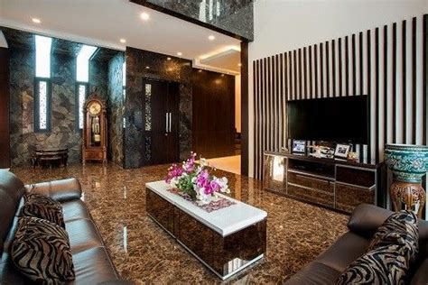 Warna dinding atau wall yang sesuai dengan warna. Inspirasi desain interior ruang tamu menawan dan mewah ...
