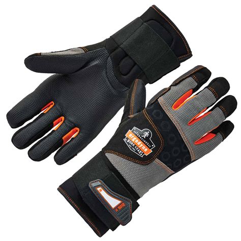 Anti Vibration Gloves With Wrist Support Ansiiso Certified Ergodyne