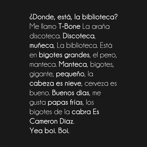 I spelled biblioteca wrong, but it didn't count my answer as wrong, i had forgotten to accent the donde and it said i was almost right. ¿ Donde Está La Biblioteca ? - Tv Shows - T-Shirt | TeePublic