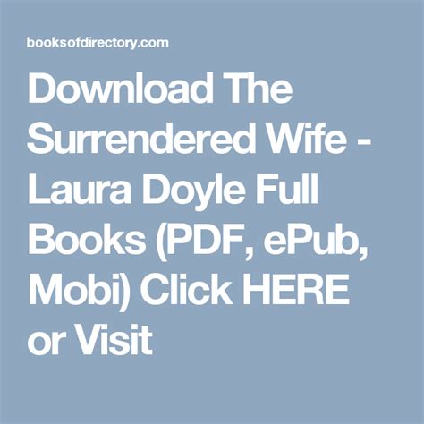 Download The Surrendered Wife Laura Doyle Full Books Pdf Epub Mobi