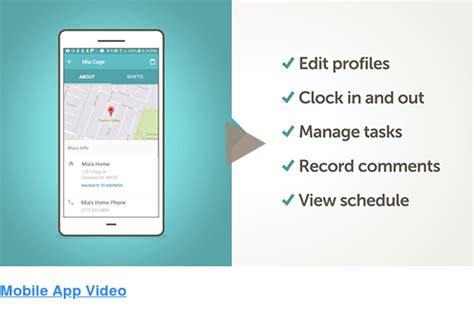 Edit your own profile, clock in and out of shifts, manage tasks, record comments, and view your upcoming schedule, all with a few clicks! ClearCare Resource Center