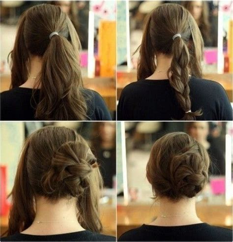 From cute braids to looks for long and short. Creative Hairstyles That You Can Easily Do at Home (27 ...