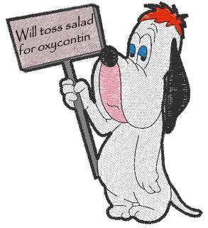 White Dog Cartoon Character Name