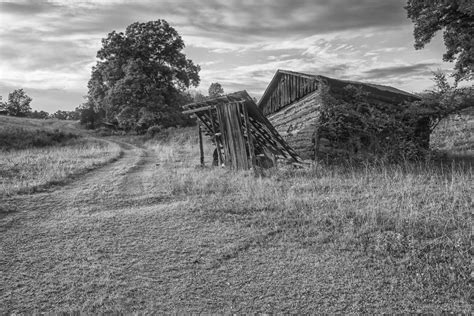 Barn In Black And White Pentax User Photo Gallery