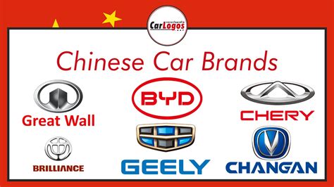 Chinese Car Brands Chinese Car Manufacturers History