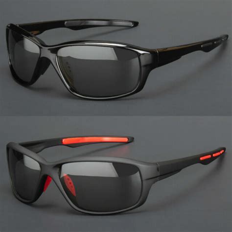 Photochromic Mens Sunglasses Polarized Eyewear Transition Lens Driving Glasses Ebay