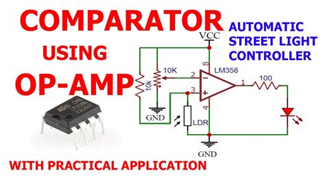 Op Comparator Using Lm With Practical Application Diy