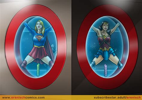 Darkseids Collection Supergirl And Wonder Woman By Erenisch Hentai