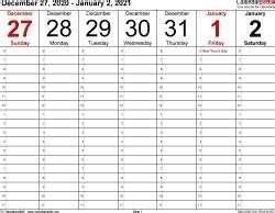 Calendrier gratuit 2021 excel modèle de calendrier. Kalender 2021 Format Excel - Download 2021 Yearly Calendar (Mon Start) Excel Template ...