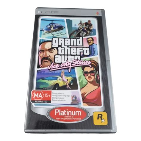 Grand Theft Auto Vice City Stories Psp Game Complete W Manual
