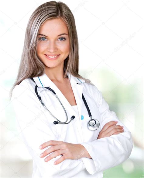 Attractive Young Female Doctor Stock Photo By ©billiondigital 118713284