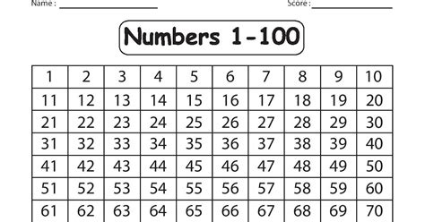 Kindergarten Worksheets Maths Worksheets Explore The Numbers Read And Write