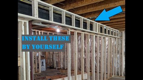Building And Installing Soffits By Yourself Finished Basement Diy