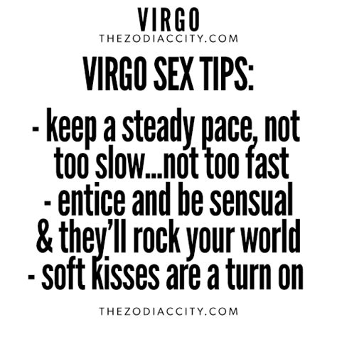 Virgo And Sex Virgo Sex Tips For More Zodiac Fun Facts Click Here Zodiac Memes