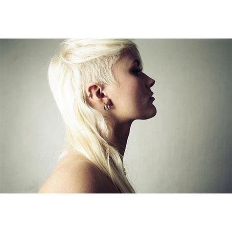 whitehair white hair blonde undercut alternative blonde hair undercut undercut hairstyles