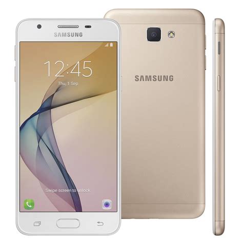 Smartphone Samsung Galaxy J5 Prime Leitor Digital Câmera Frontal Com