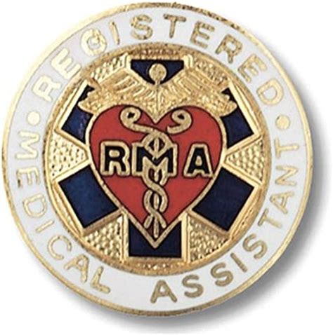 Prestige Medical Emblem Pin Registered Medical Assistant Amazonca