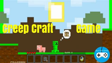 Creep Craft Game Minecraft 2d Clone Y8
