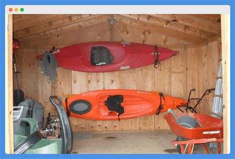 Best Ways To Store A Kayak In The Garage Kayak Help