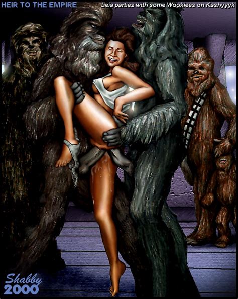Rule 34 2000 Chewbacca Interspecies Kashyyyk Princess Leia Organa Shabby Blue Star Wars Tagme