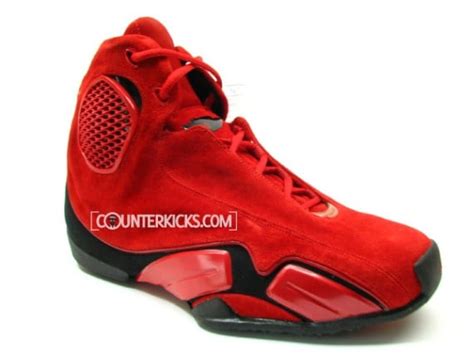 Air Jordan Xxi 21 Red Suede Prototype Sneakerfiles