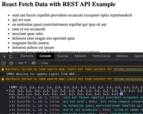 How To Use Fetch Api To Get Data In React With Rest Api