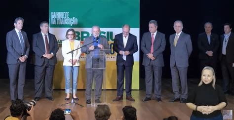 lula anuncia os nomes de cinco ministros do futuro governo rede web tv