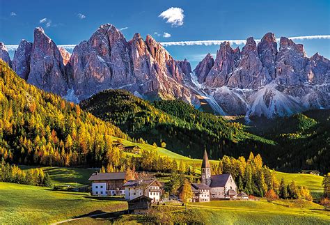 Val Di Funes Valley Dolomites Italy 1500 Pieces Trefl Puzzle