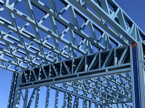 Dynamic Steel Frame Roof Trusses Metal Frame Solutions