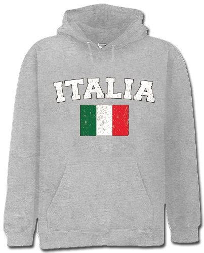 italy italia vintage flag international hoodie bewild