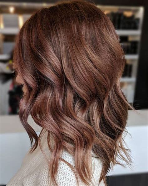Rose Brown Hair Colors That Brunettes Will Love