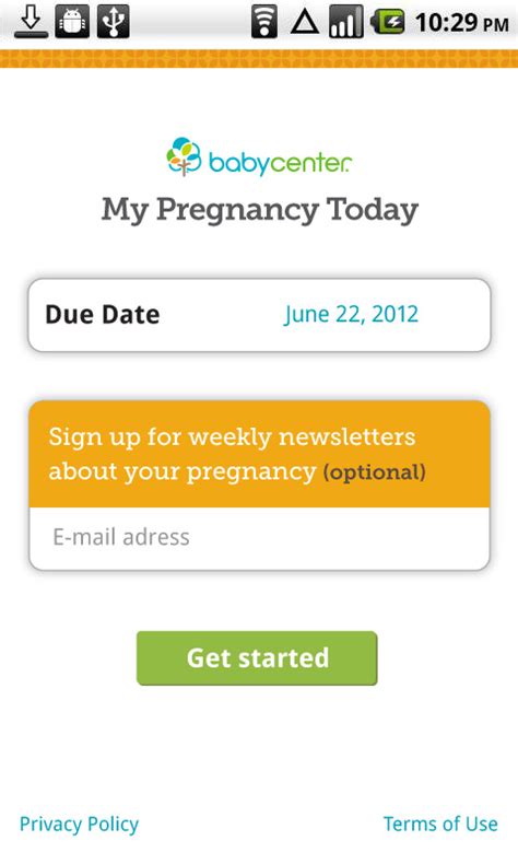 Babycenter My Pregnancy Todayappstore For Android