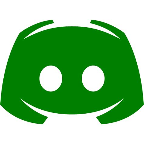 Green Discord 2 Icon Free Green Site Logo Icons